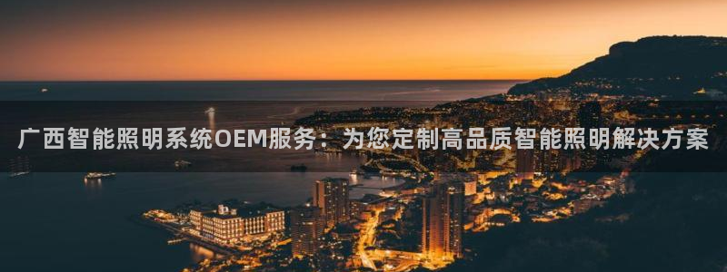 千亿国际诈骗:广西智能照明系统OEM服务:为您定制高品质智能照明解决方案